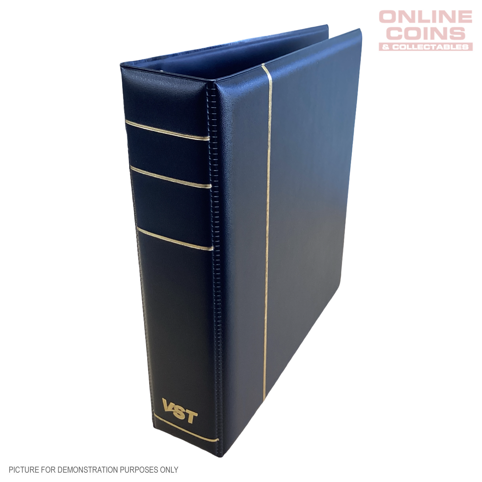 VST Canterbury Binder 50mm Suit VST & Renniks Coin Pages - BLACK (NO SLIPCASE)